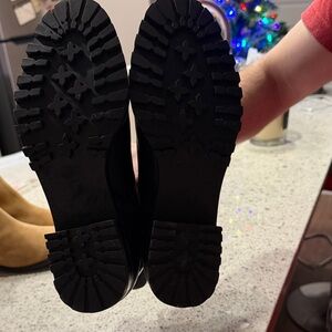 Talbots Black Combat Boots